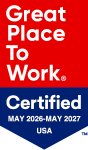 Great Place To Work - Certified May 2026-May 2027